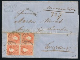 1859 4x5kr I. Ajánlott Levélen ,,OKUCANE' - ,,KARLSTADT' - Altri & Non Classificati