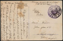 1914 Képeslap Haditengerészeti Postával / Navy Mail Postcard 'K.u.K. KRIEGSMARINE / S.M.S. BOOT 78 T' - Altri & Non Classificati