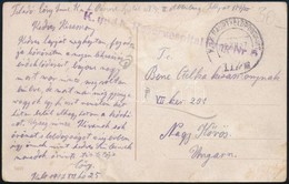 1917 Tábori Posta Képeslap 'K. Und K. Reservespital Prag Nr.5.' + 'HP 117/III' - Sonstige & Ohne Zuordnung