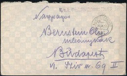 1917 Tábori Posta Levél 'K.u.k. Sanitäts Kolonne Nr. 63.' + 'FP 394 A' - Altri & Non Classificati