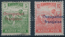 ** * Arad 1919 Magyar Posta 5f és 10f Bodor Vizsgálójellel (15.750) - Sonstige & Ohne Zuordnung