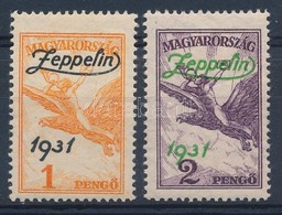 ** 1931 Zeppelin Pár Mi 508-509 (24.000) - Altri & Non Classificati