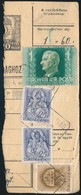 1942 PUSZTACSALÁD  Postaügynökségi Bélyegzés Csomagszállító Szelvényen - Sonstige & Ohne Zuordnung