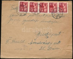 1945 (2. Díjszabás) Távolsági Levél Nagyasszonyok 10 X 30f Bérmentesítéssel - Other & Unclassified