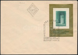 1958 Televízió Blokk FDC-n - Sonstige & Ohne Zuordnung