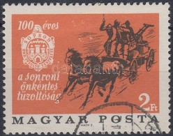 O 1966 Évfordulók Soproni Tűzoltóság Fehér Foltok A Háttérben - Sonstige & Ohne Zuordnung