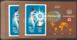 ** O 1973 Olimpiai érmesek (II.) - München 12 Db Postatiszta és 2 Db Pecsételt Blokk - Altri & Non Classificati
