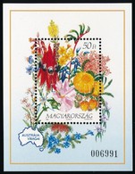 ** 1992 10 Db Ázsia Virágai Blokk (8.000) - Sonstige & Ohne Zuordnung