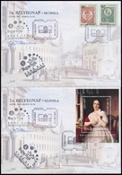 2001 Bélyegnap Sor és Blokk FDC Vagyóczky Károly Bélyegtervező Aláírásával - Sonstige & Ohne Zuordnung