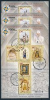 O 2004 Közép-Európai Katolikus Találkozó 3 Db Blokk Elsőnapi Alkalmi Bélyegzéssel (3.600) - Sonstige & Ohne Zuordnung