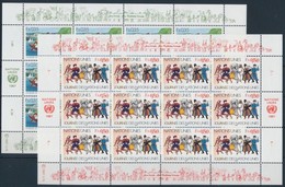 ** 1987 Az ENSZ Napja Kisívsor Mi 158-159 - Autres & Non Classés