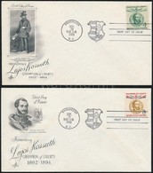 1958 Kossuth Sor 2 Db FDC-n - Other & Unclassified