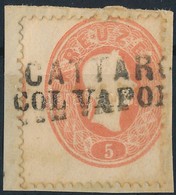 1861 5kr 'CATTARO COL VAPORE' - Sonstige & Ohne Zuordnung