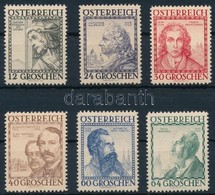 ** 1934 Építészek Sor Mi 591-596 - Sonstige & Ohne Zuordnung