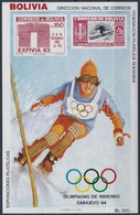 ** 1984 Téli Olimpia Blokk Mi 136 - Altri & Non Classificati