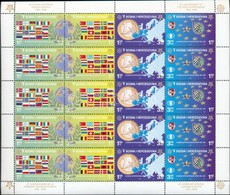 ** 2005 50 éves Az Europa CEPT Bélyeg Kisív Mi 419 A-422 A - Sonstige & Ohne Zuordnung