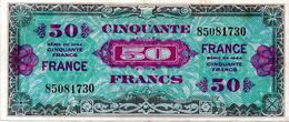 50 F "Verso FRANCE" - Type 1945 (série De 1944) - (TTB) - 1945 Verso Francia