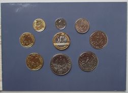 - FRANCE - Monnaie De Paris. Série BU 1991 - Coffret De 9 Monnaies - - Other & Unclassified