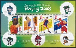 ** 2008 Olimpiai Játékok Kisív Mi 3863-3866 - Sonstige & Ohne Zuordnung