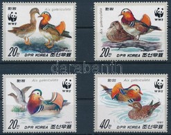 ** 1987 WWF: Mandarinréce Sor Mi 2865-2868 - Altri & Non Classificati