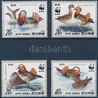 ** 1987 WWF: Mandarinréce Sor Mi 2865-2868 - Altri & Non Classificati