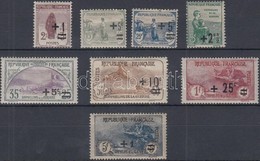 * 1922 Háborús árvák Alap Felülnyomott Sor Mi 144-151 - Altri & Non Classificati