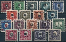 * 1919 Forgalmi Sor Mi 33-50 - Altri & Non Classificati