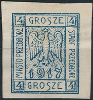 (*) Przedbórz 1917 Vágott Mi 2B - Sonstige & Ohne Zuordnung