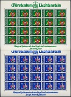 ** 1982 Címerek (III) Kisívsor Mi 793-796 - Other & Unclassified