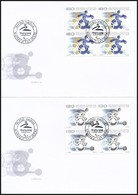 2001-2008 10 Klf FDC Négyestömbökkel (~Mi EUR 104,-) - Sonstige & Ohne Zuordnung