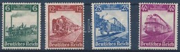 ** 1935 100 éves A Német Vasút Sor Mi 580-583 - Sonstige & Ohne Zuordnung