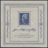 * 1949 Goethe Blokk Mi 6 - Other & Unclassified