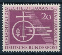 ** 1955 A Lechfeld-i Csata Mi 216 - Altri & Non Classificati