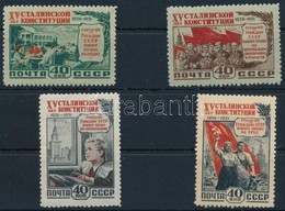 ** 1952 Alkotmány Sor Mi 1627-1630 - Sonstige & Ohne Zuordnung