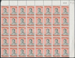 ** 1972 Forgalmi: Bhumibol Aduljadeh Király ívsarki 40-es Tömb Mi 629 X - Other & Unclassified