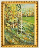 Irányi Jelzéssel: Erdő Részlet. Akvarell, Papír, üvegezett Keretben, 33×25 Cm - Sonstige & Ohne Zuordnung