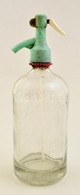 Retró Szódásüveg, Kopásokkal, M: 31,5 Cm - Glass & Crystal
