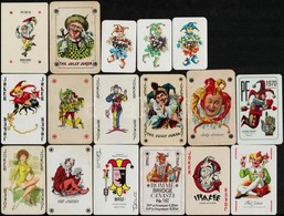 17 Db Különböző Jolly Joker Kártya - Sonstige & Ohne Zuordnung