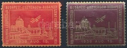 1938 Budapest-Esztergom Légiposta 2 Klf Levélzáró - Non Classificati