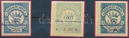 1925 Karcag R.T.V. Okirati 3 Klf Illetékbélyeg (3.900) - Non Classificati
