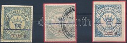 1925 Karcag R.T.V. Okirati 3 Klf értékű Illetékbélyeg (3.500) - Non Classificati