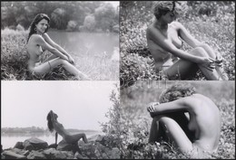 Cca 1989 Szép Az élet, 11 Db Szolidan Erotikus, Mai Nagyítás, 15x10 Cm / 11 Erotic Photos - Sonstige & Ohne Zuordnung