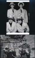 Cca 1964 Beatles Együttes, Fekete György (1904-1990) Budapesti Fényképész Hagyatékában Fellelt 2 Db Repró Negatív Mai Na - Sonstige & Ohne Zuordnung