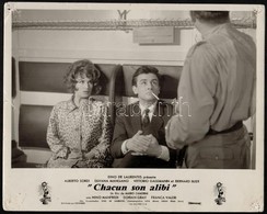 1960 Vittorio Gassmann és  Silvana Mangano A 'Chacun Son Alibi',c. Filmben 24x30,5 Cm - Sonstige & Ohne Zuordnung