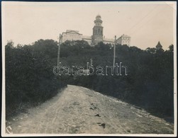 A Pannonhalmi Főapátság A Hunyadi út Felől, Fotó, 8x11 Cm - Sonstige & Ohne Zuordnung