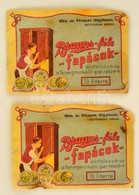 2 Csomag Brauns-féle Fapác, Tartalommal - Advertising