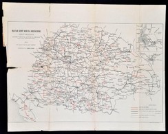 1912 Magyar Szent Korona Országainak Vasúti Hálózata. (Különös Tekintettel Az építés és Tárgyalás Alatt álló Vasútvonala - Altri & Non Classificati