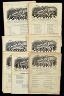 1863 Üstökös, Humoristico-belletrisztikus Hetilap, VI. évf. XIV. Kötet(,második Majdnem Teljes Félév,) 1-12. 14-23. Szám - Non Classificati