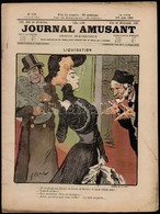 1901 Journal Amusant No. 104, Journal Humoristique - Francia Nyelvű Vicclap, Illusztrációkkal, 16p / French Humor Magazi - Ohne Zuordnung