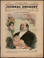 1902 Journal Amusant No. 173, Journal Humoristique - Francia Nyelvű Vicclap, Illusztrációkkal, 16p / French Humor Magazi - Ohne Zuordnung